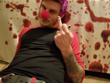 Photo nue de fuite OnlyFans de Thrasho The Clown