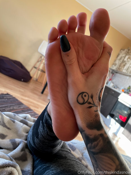 Photo nue de fuite OnlyFans de Snow