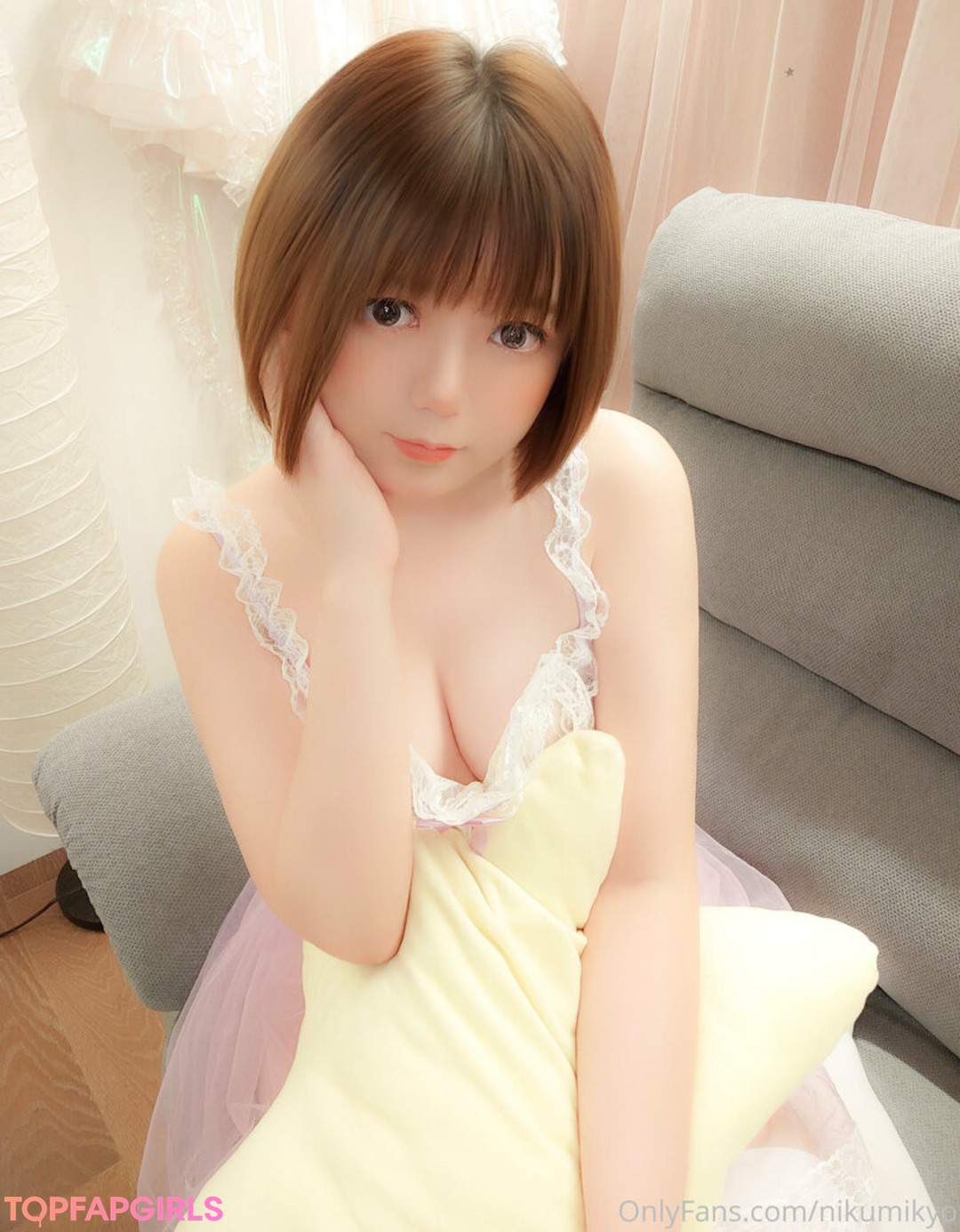 Photo nue de fuite OnlyFans de Nikumikyo #1249