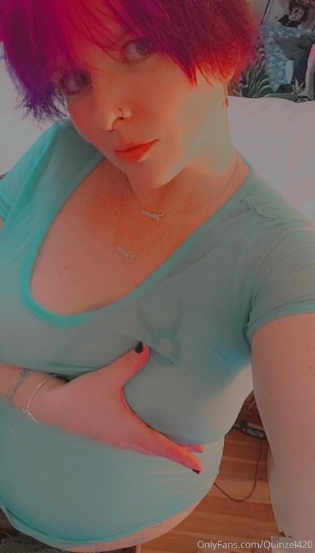 Photo nue de fuite OnlyFans de Quinzel420