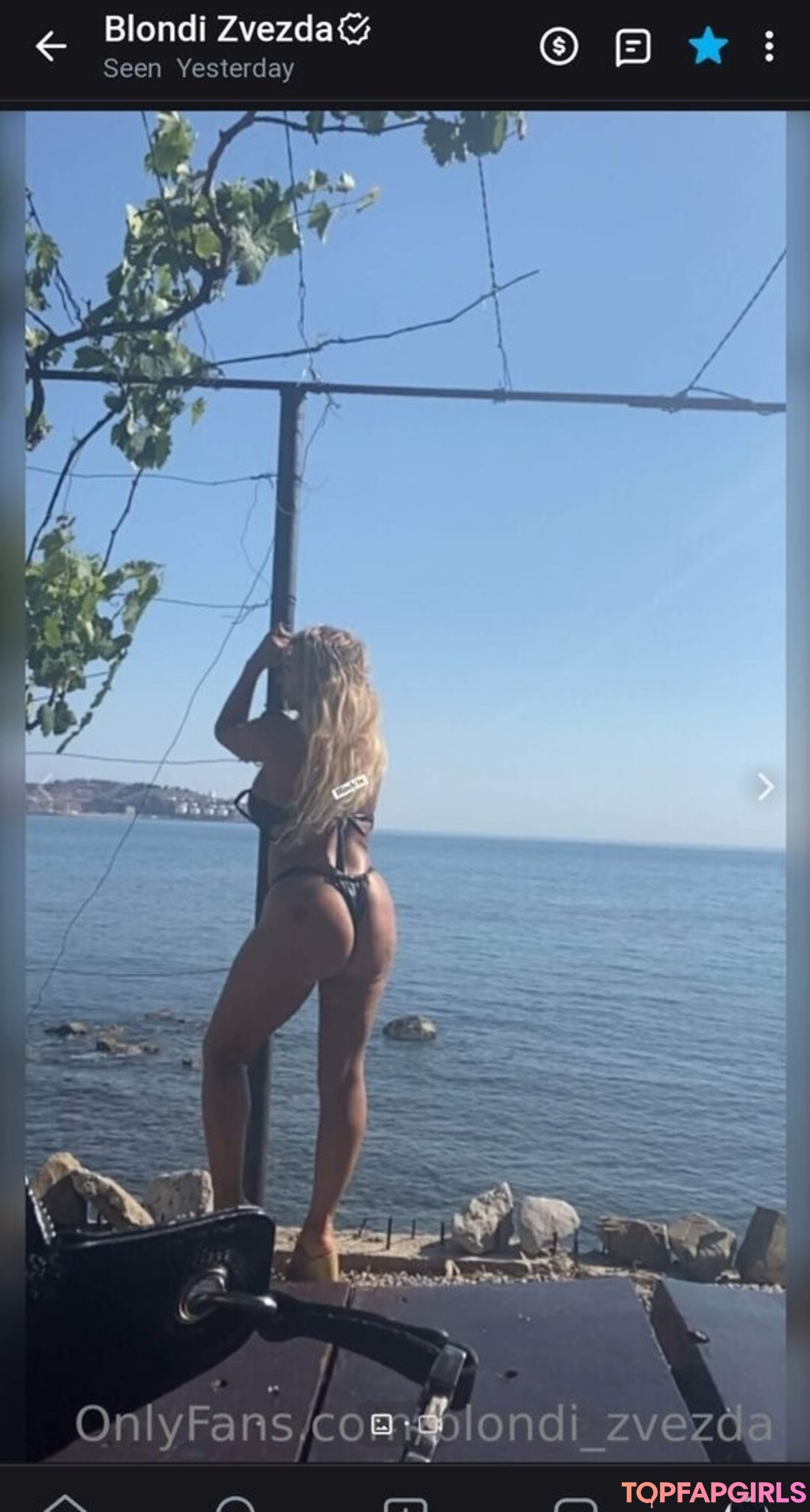 Photo nue de fuite OnlyFans de Blondi Zvezda #6 Photo nue de fuite OnlyFans de Blondi Zvezda #6