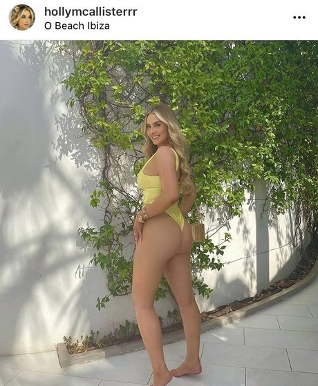 Photo nue de fuite OnlyFans de Holly Mcallister