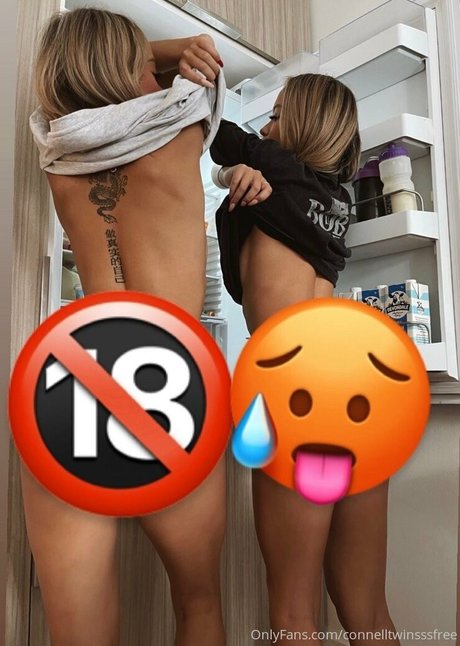 Photo nue de fuite OnlyFans de Connelltwinsssfree
