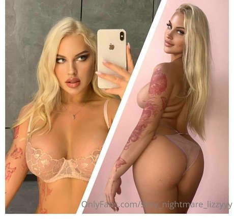 Photo nue de fuite OnlyFans de Sexynightmarelizzyyy