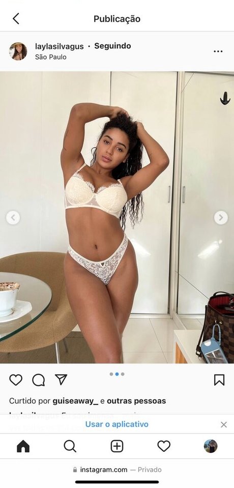 Photo nue de fuite OnlyFans de Layla Silva