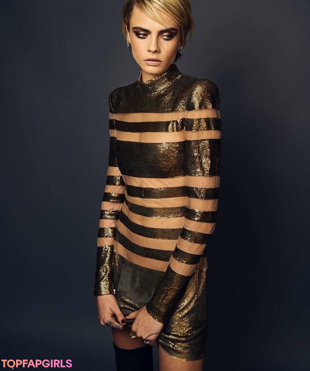 Photo nue de fuite OnlyFans de Cara Delevingne #1089