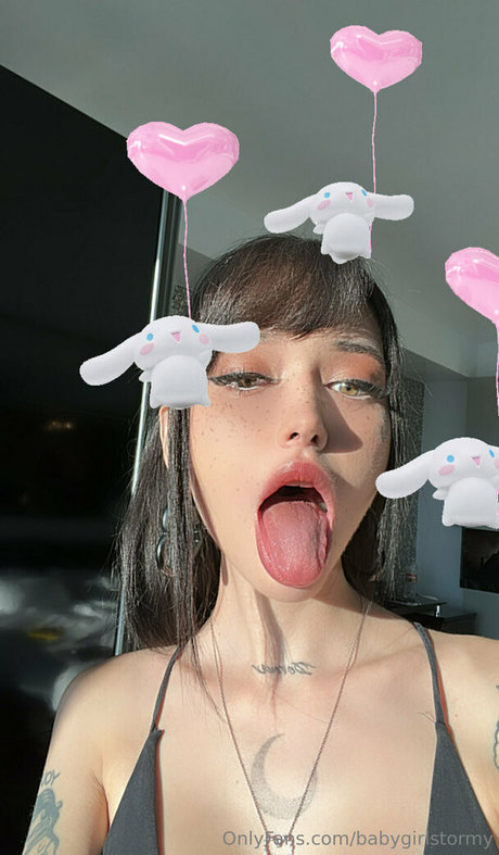 Photo nue de fuite OnlyFans de Babygirlstormy