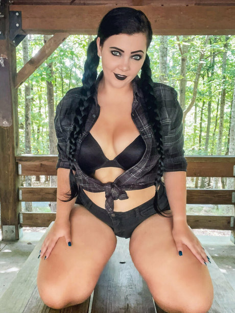 Photo nue de fuite OnlyFans de Princessgothicbean