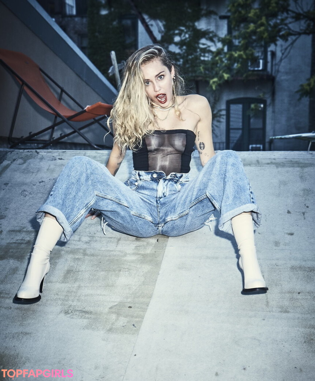 Photo nue de fuite OnlyFans de Miley Cyrus #1690