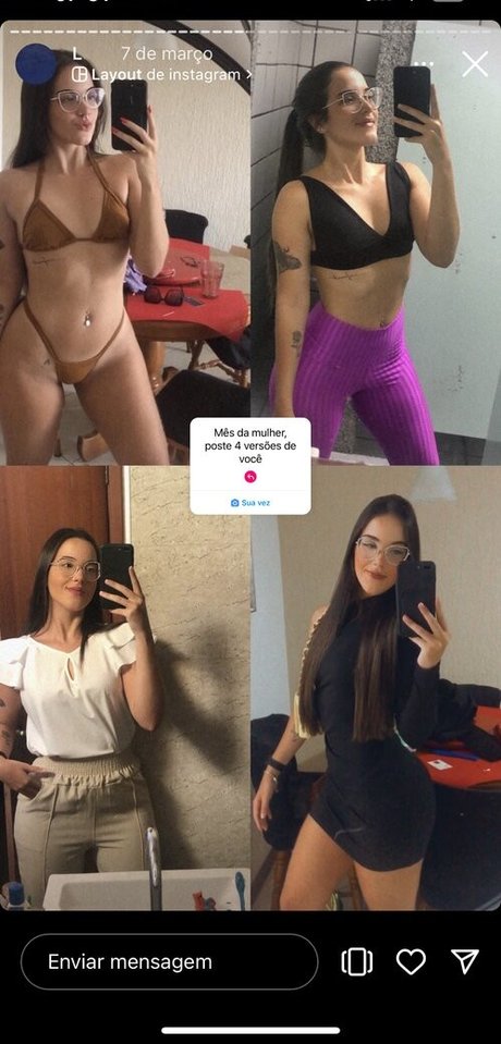 Photo nue de fuite OnlyFans de Luiza Moura