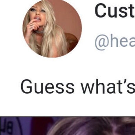 Photo nue de fuite OnlyFans de Heavymetalbb