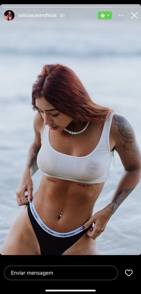 Photo nue de fuite OnlyFans de Leticia Castro