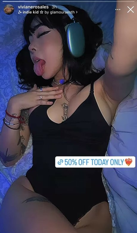 Photo nue de fuite OnlyFans de Vivianerosales