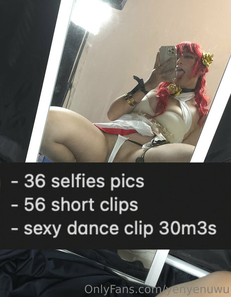 Photo nue de fuite OnlyFans de Yenyenuwu