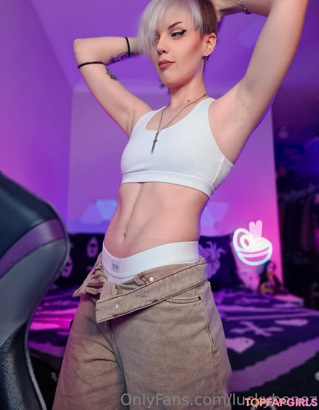 Photo nue de fuite OnlyFans de Luckybonez #1741