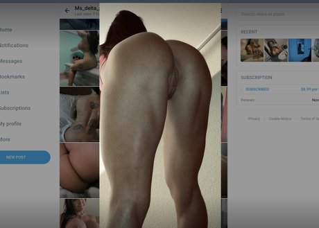 Photo nue de fuite OnlyFans de Msdeltapunk