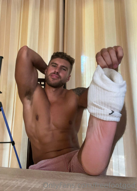 Photo nue de fuite OnlyFans de Freefootgod
