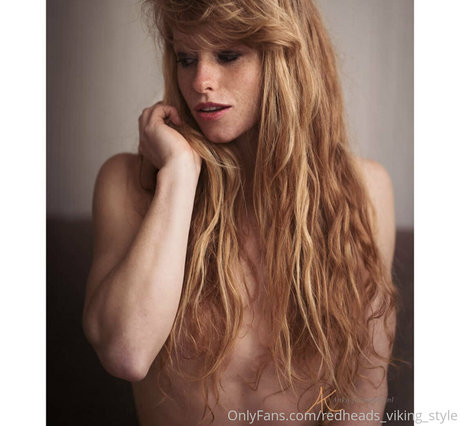 Photo nue de fuite OnlyFans de Redheadsvikingstyle