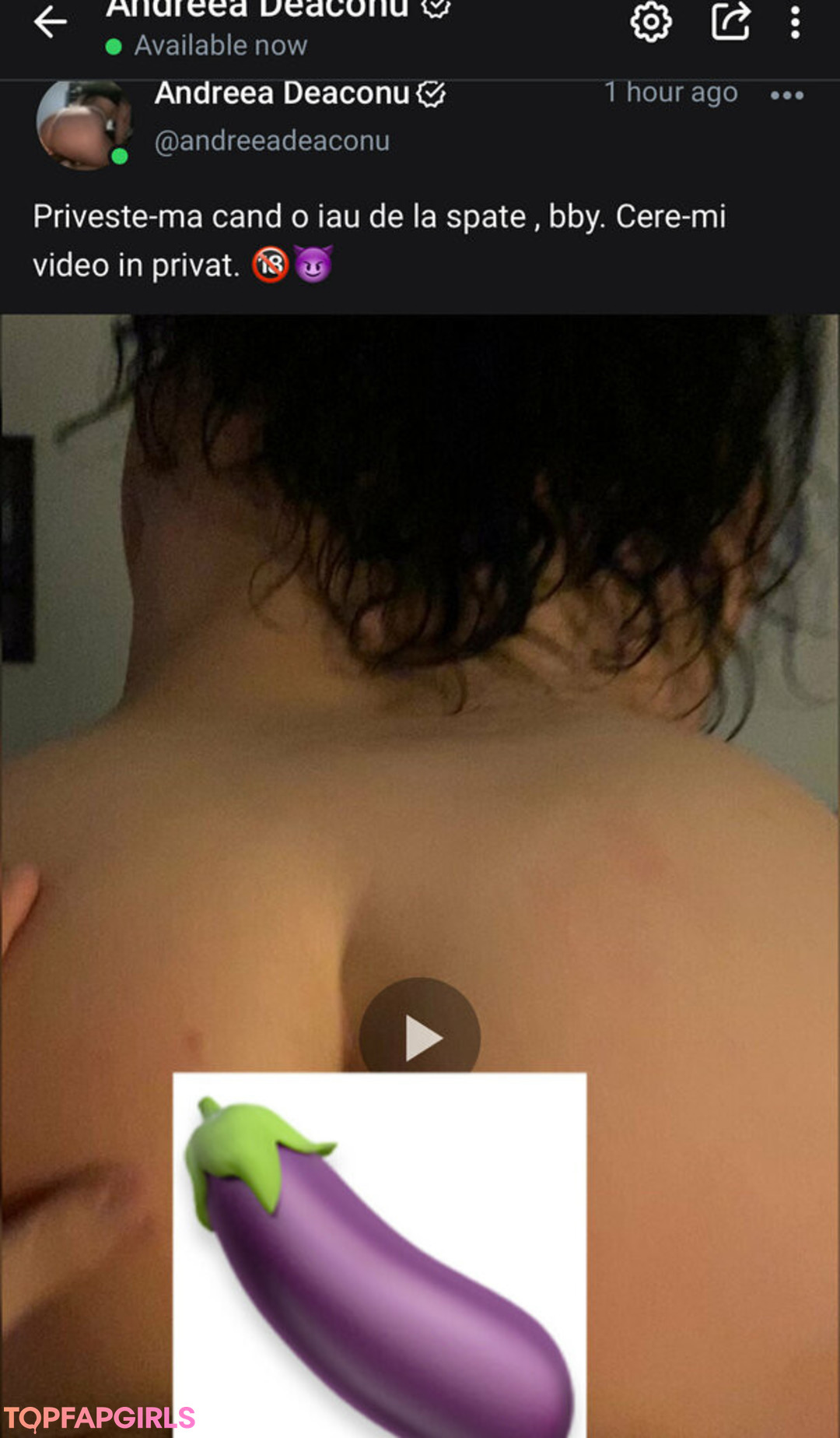 Photo nue de fuite OnlyFans de Andreeadeaconufree #20 Photo nue de fuite OnlyFans de Andreeadeaconufree #20
