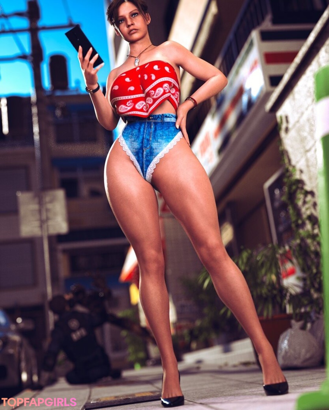 Photo nue de fuite OnlyFans de Resident Evil #1037