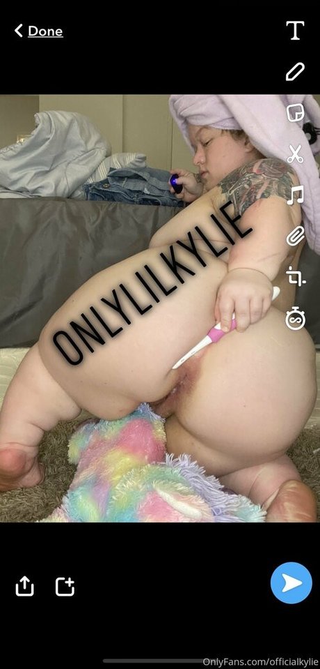 Photo nue de fuite OnlyFans de Officialkylie