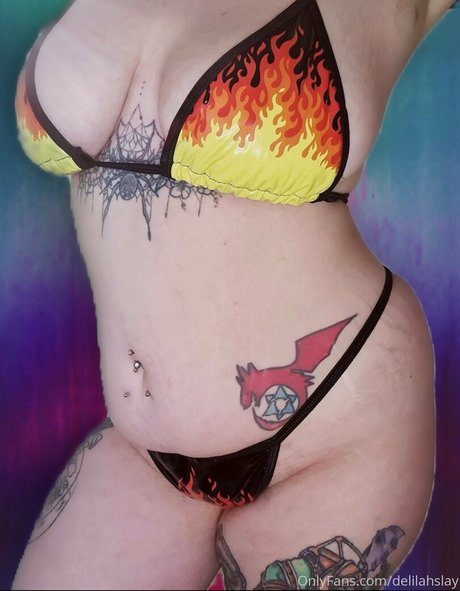 Photo nue de fuite OnlyFans de Delilahslay