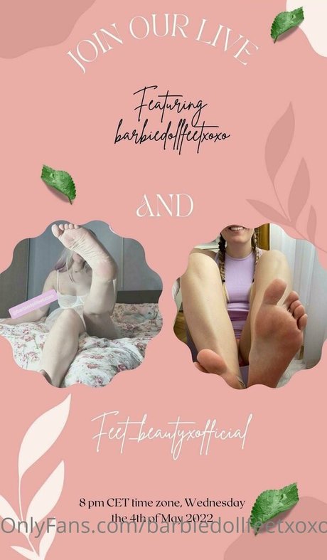 Photo nue de fuite OnlyFans de Barbiedollfeetxoxofree