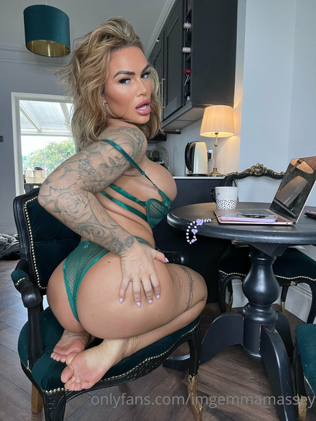Photo nue de fuite OnlyFans de Gemma Massey