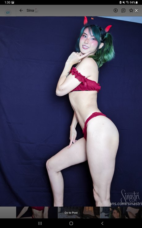 Photo nue de fuite OnlyFans de Sinastri
