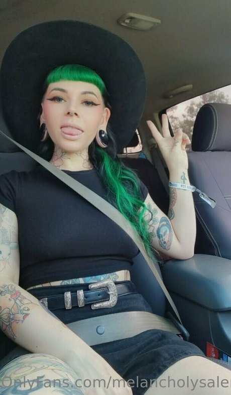 Photo nue de fuite OnlyFans de Melancholysalem