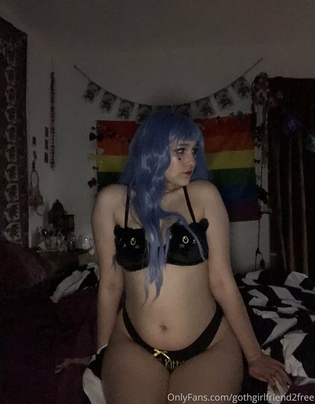 Photo nue de fuite OnlyFans de Gothgirlfriend2free